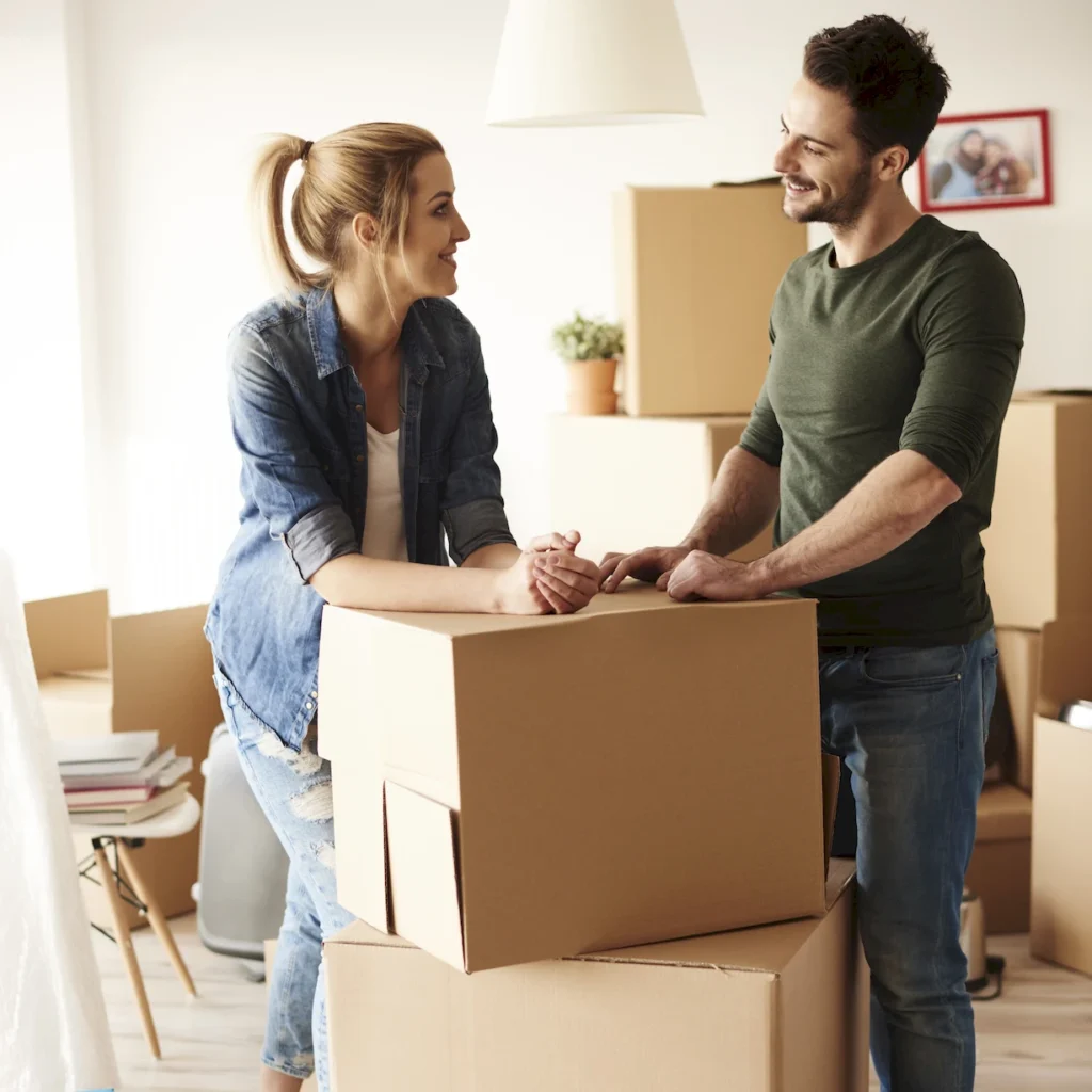 kams movers staff moving a residential house