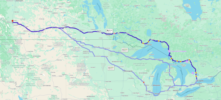 Moving Cost from Toronto to Calgary (2026 Price Guide)